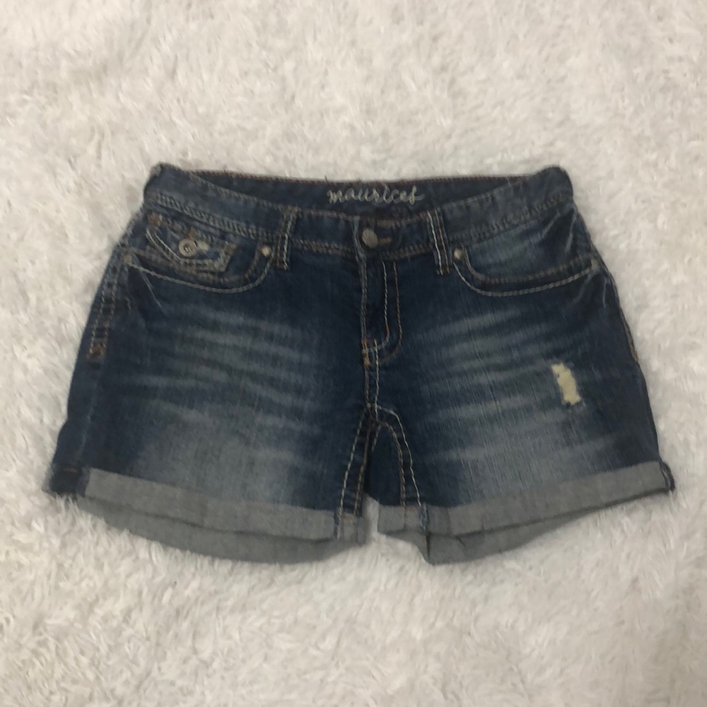 EUC.   Maurice’s women’s denim shorts